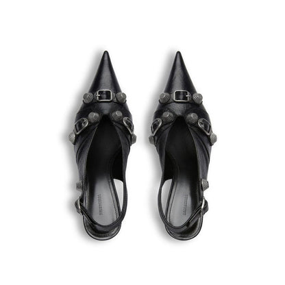Balenciaga Cagole Slingback-Pumps