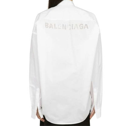 Balenciaga Popeline Oversize-Hemd