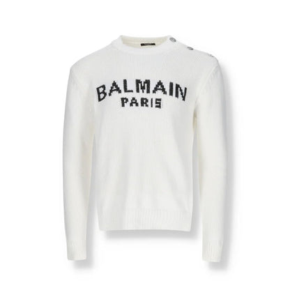 Balmain-Sweatshirt aus Baumwolle mit Logo