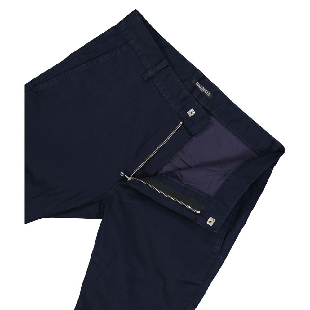 Balmain Schmale Baumwollhose