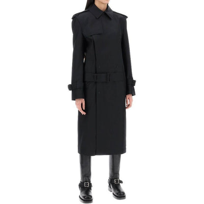 Burberry Trenchcoat aus Seidenmischung
