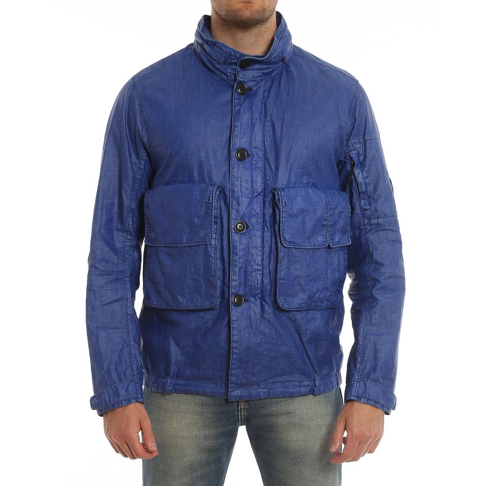 CP Company CP Company Jacke aus gewachstem Leinen