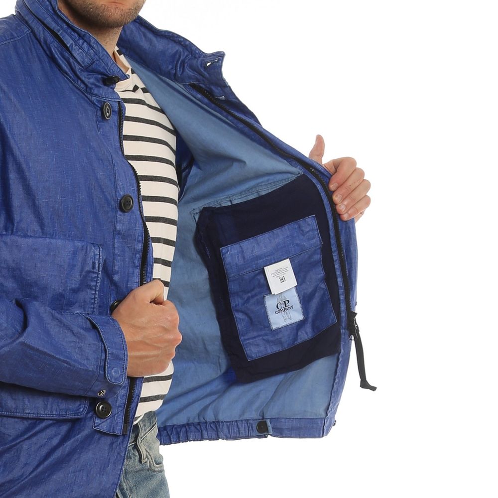 CP Company CP Company Jacke aus gewachstem Leinen