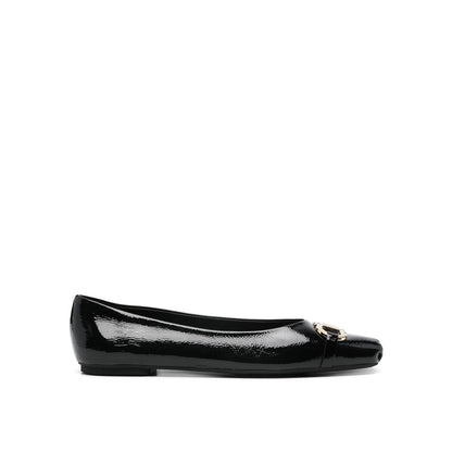 Salvatore Ferragamo Ballerinas mit Gancini-Schnalle