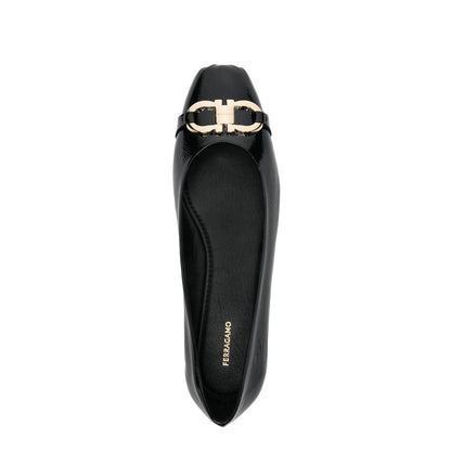 Salvatore Ferragamo Ballerinas mit Gancini-Schnalle