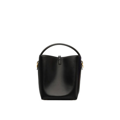 Saint Laurent Le 37 Mittelgroße Beuteltasche aus Leder