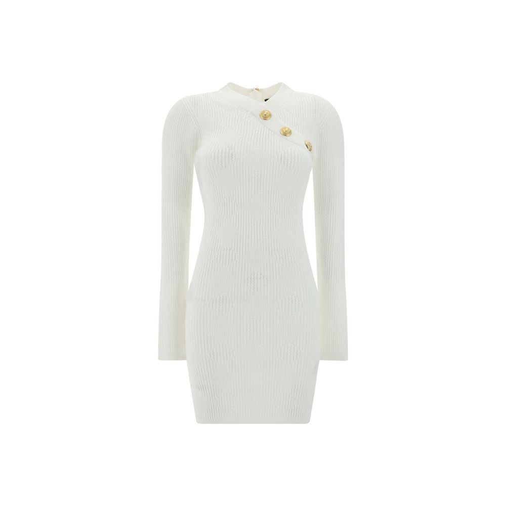 Balmain – Geripptes Minikleid