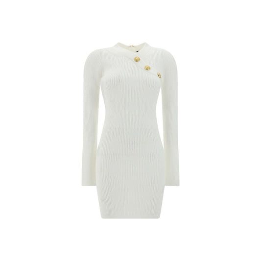 Balmain – Geripptes Minikleid