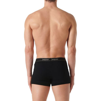 Boxershorts aus Baumwolljersey mit Saint Laurent-Logo
