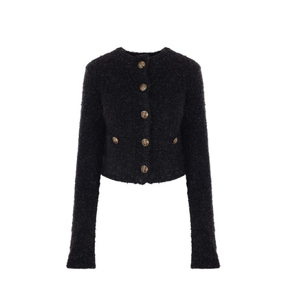 Balenciaga – Kurzer Bouclé-Cardigan