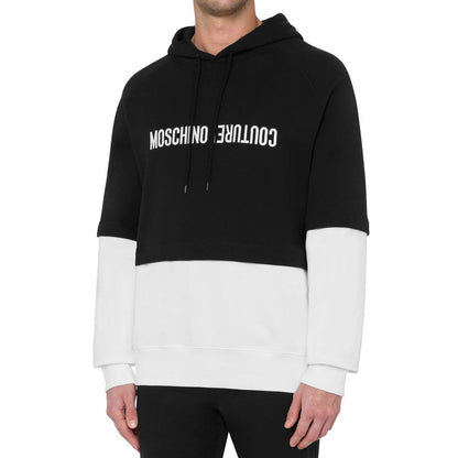 Moschino Baumwoll-Kapuzensweatshirt