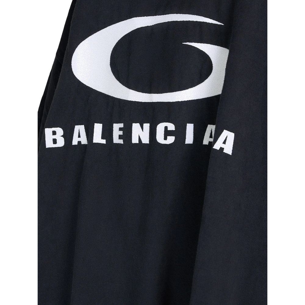 Balenciaga T-Shirt-Kleid mit Icon-Print