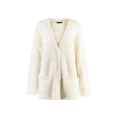 Balenciaga Jacquard-Cardigan aus Wollmischung