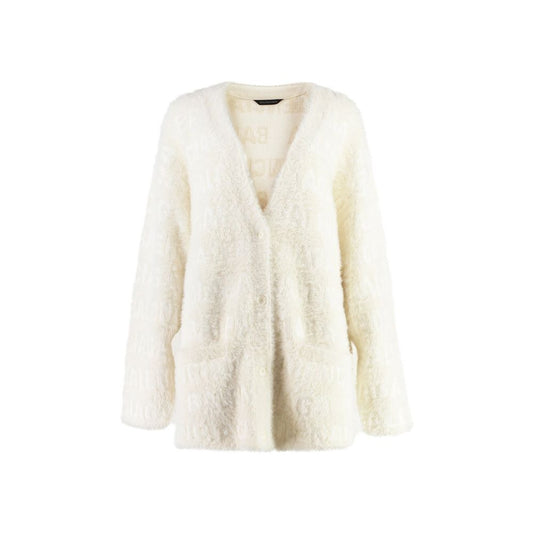 Balenciaga Jacquard-Cardigan aus Wollmischung