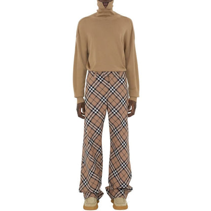 Burberry Karierte Hose aus Wollmischung