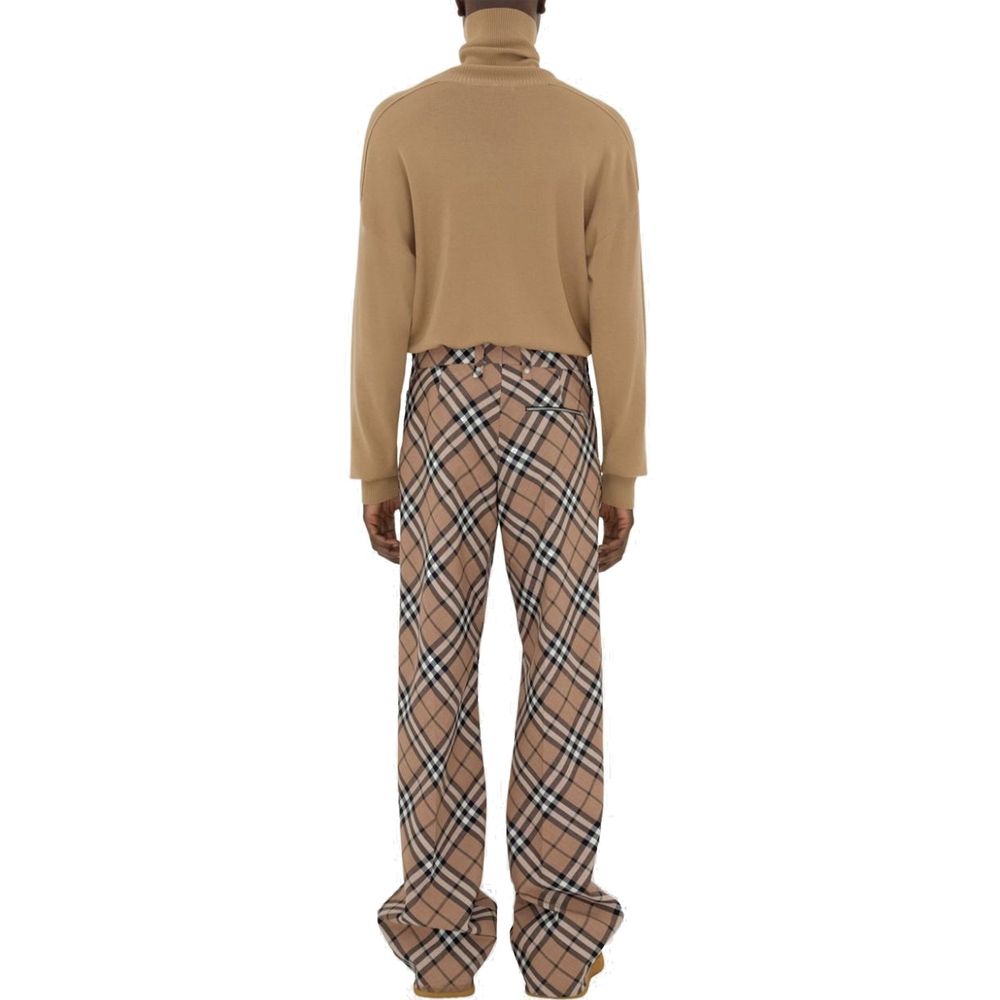 Burberry Karierte Hose aus Wollmischung