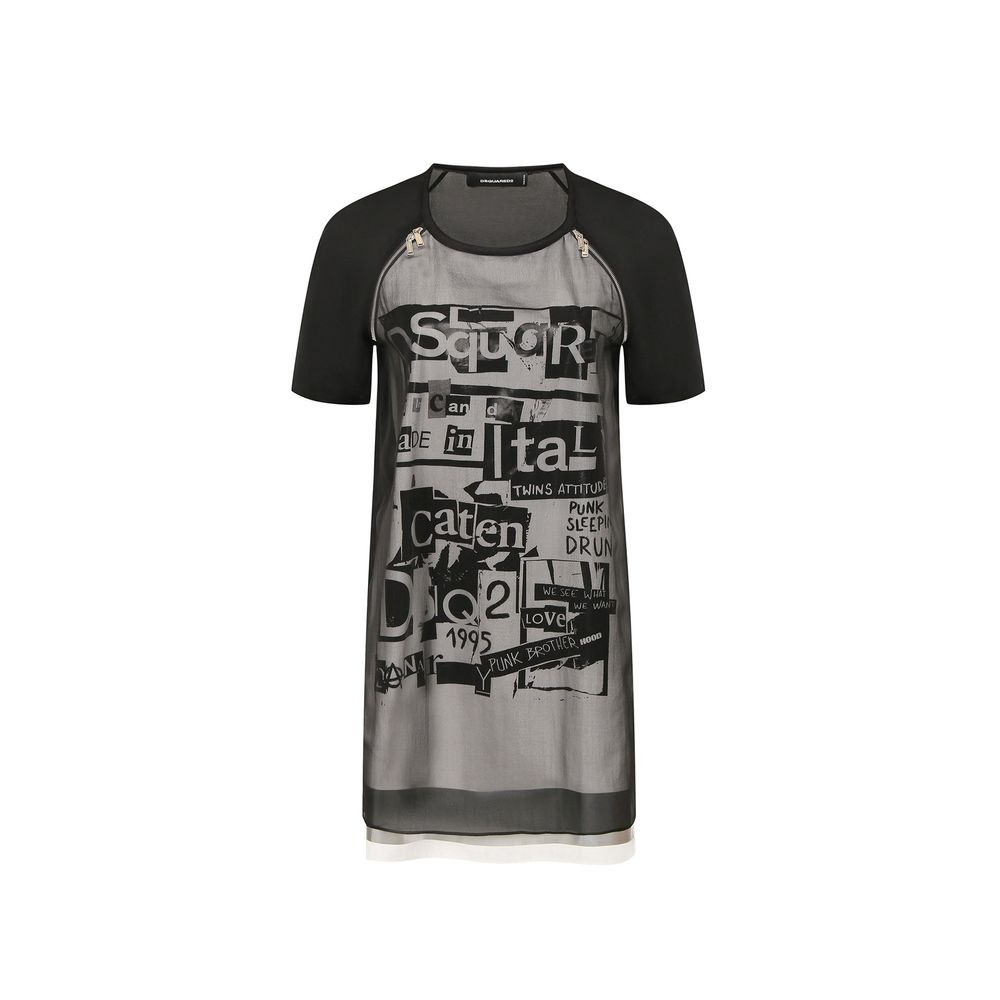 Dsquared² Minikleid aus Seide mit Print