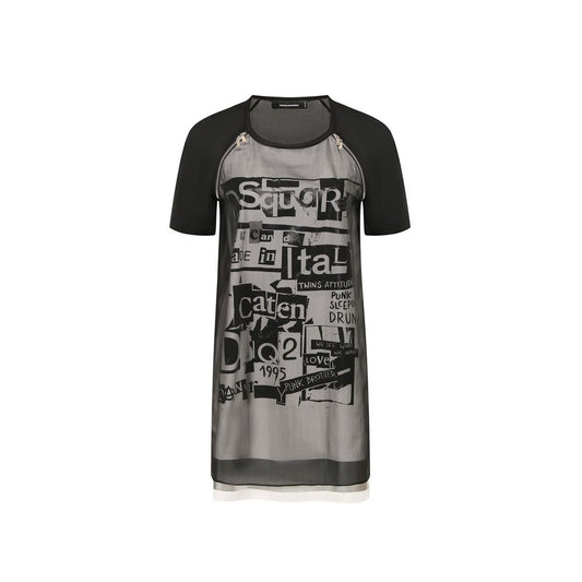Dsquared² Minikleid aus Seide mit Print