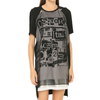 Dsquared² Minikleid aus Seide mit Print