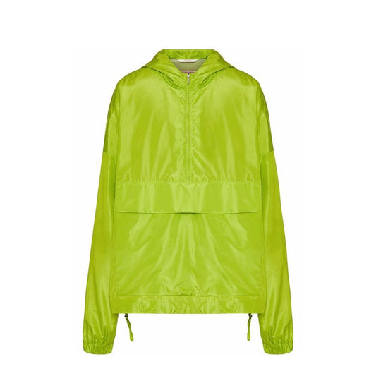 Valentino – Übergroße Anorak-Neonjacke