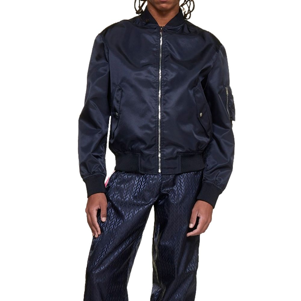 Valentino – Bedruckte Bomberjacke „Neon Universe“