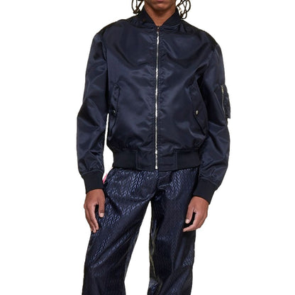 Valentino – Bedruckte Bomberjacke „Neon Universe“