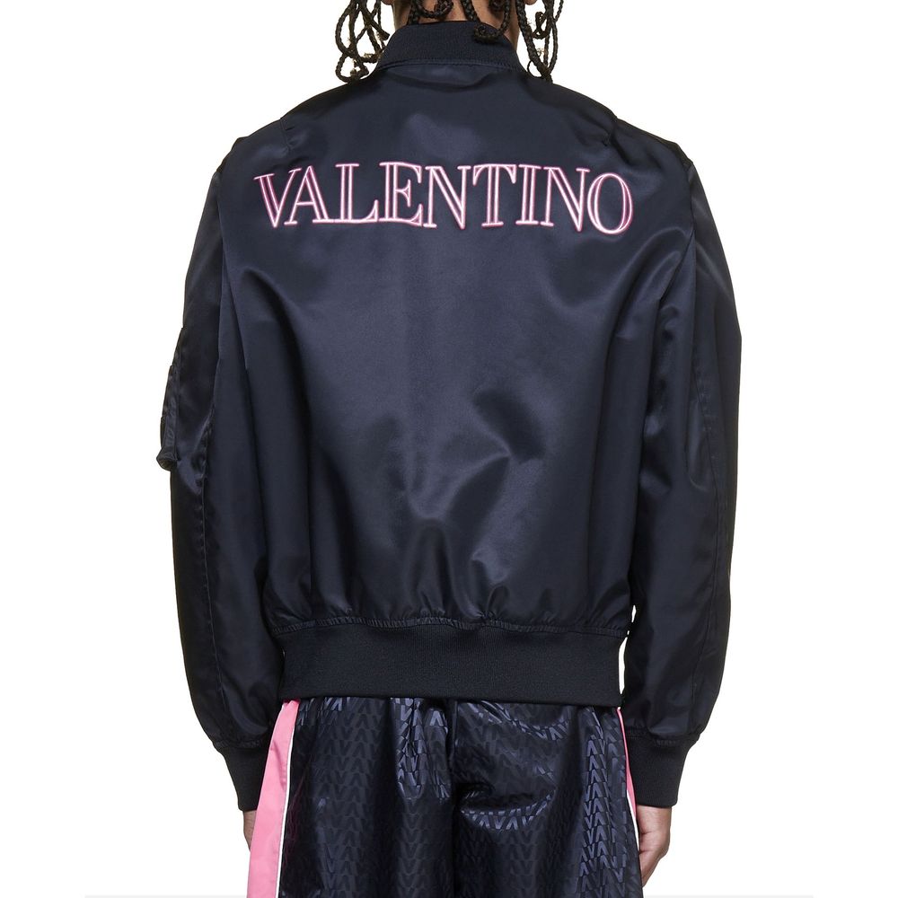 Valentino – Bedruckte Bomberjacke „Neon Universe“