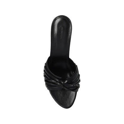 Balenciaga Cagole 70 Leather Sandals