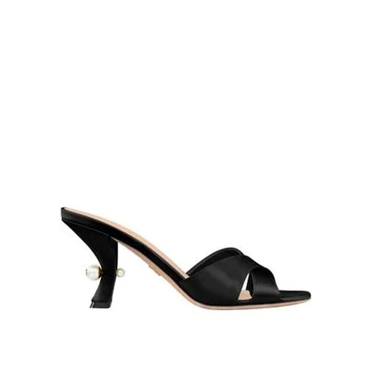 Dior Tribales Seidensandalen