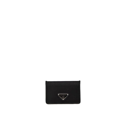 Prada Kartenetui aus Nylon und Leder