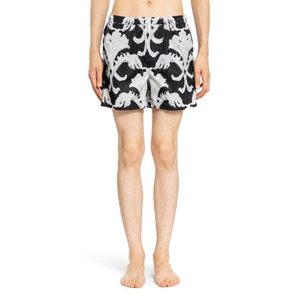 Valentino Badeshorts mit Metamorphos-Wanddruck