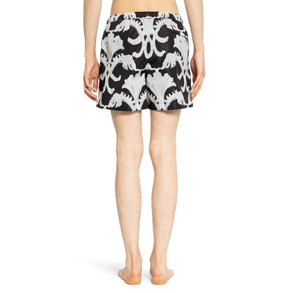 Valentino Badeshorts mit Metamorphos-Wanddruck