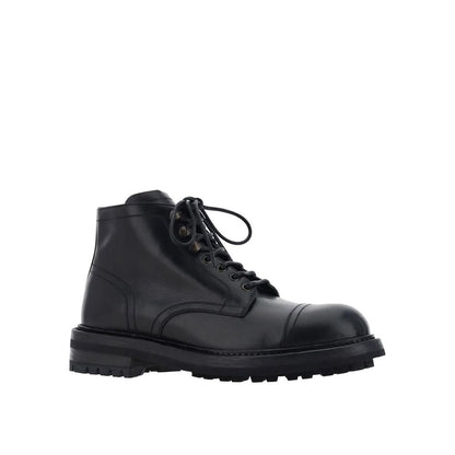 Dolce &amp; Gabbana – Schnürstiefel aus Leder
