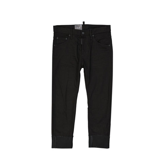 Dsquared² Schwarze Bull Sailor Denim-Jeans