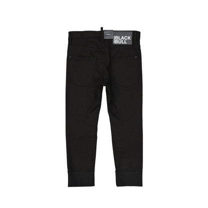 Dsquared² Schwarze Bull Sailor Denim-Jeans