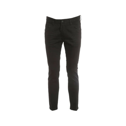 Dsquared² Schwarze Bull-Skaterjeans