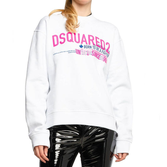 Dsquared² Baumwoll-Logo-Sweatshirt