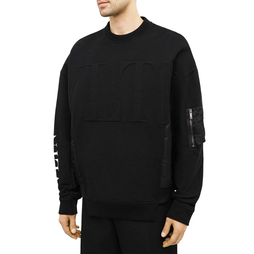 Valentino – Sweatshirt mit Vltn-Prägung