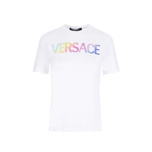 Versace Baumwoll-Logo-T-Shirt