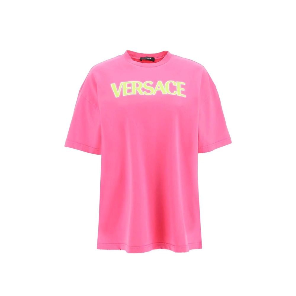 Versace Baumwoll-Logo-Top