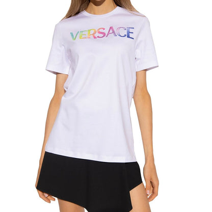 Versace Baumwoll-Logo-T-Shirt