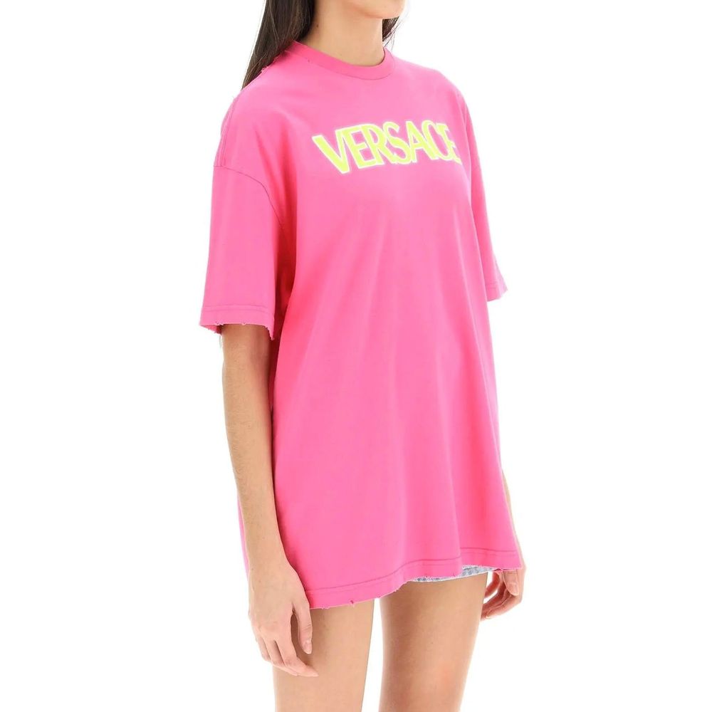 Versace Baumwoll-Logo-Top
