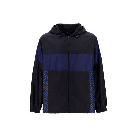 Versace Windjacke mit Kapuze
