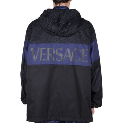 Versace Windjacke mit Kapuze