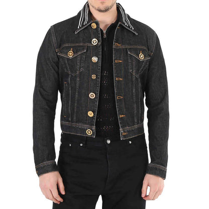 Versace Jeansjacke mit Medusa-Motiv
