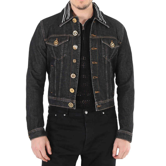 Versace Jeansjacke mit Medusa-Motiv
