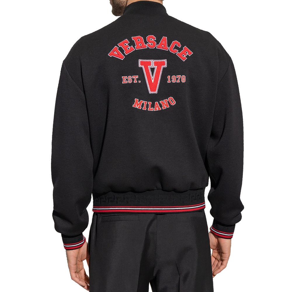 Bomberjacke mit Versace-Patch