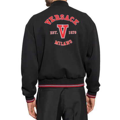 Bomberjacke mit Versace-Patch