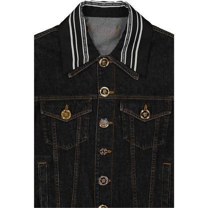Versace Jeansjacke mit Medusa-Motiv