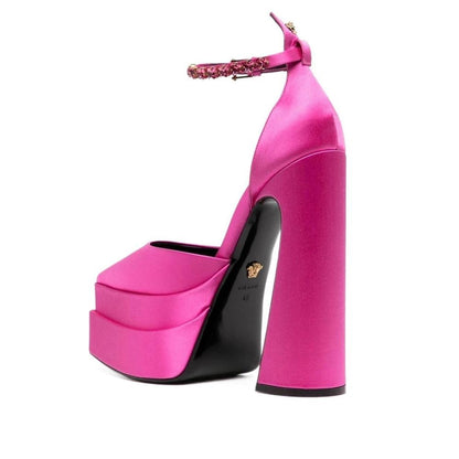 Versace Pumps aus Seidensatin